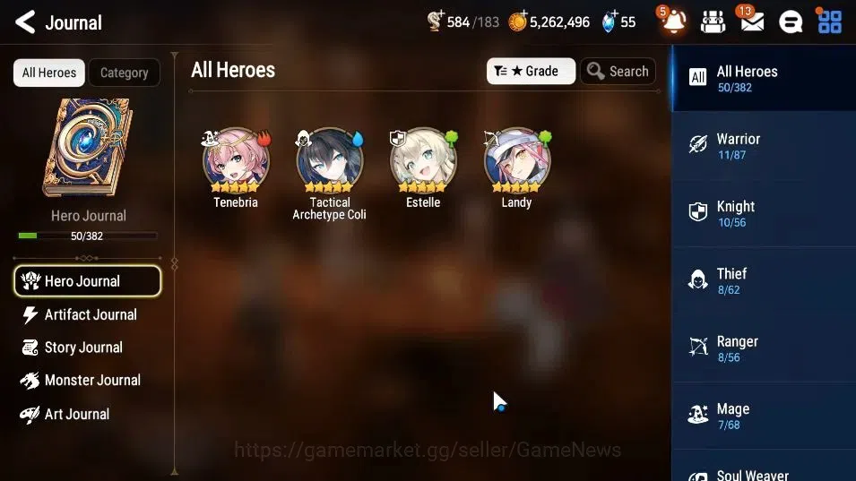 Epic Seven Accounts GLOBAL Unverif|New Era|2 ML (Rhiana&Luciel,LC Bell image 7