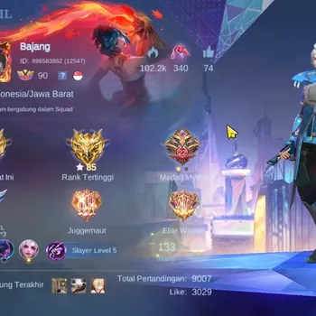 Mobile Legends: Bang Bang Accounts Collector Hero 133|Skin 230|High Glory 80|Lborn (Alucard,Fanny),MWorld Ling,Pace