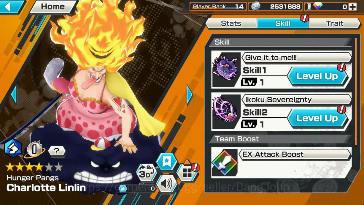 One Piece Bounty Rush Accounts GLOBAL | EX 4 | MAX 2 | Borsalino, Jay Saturn, Kuz image 7