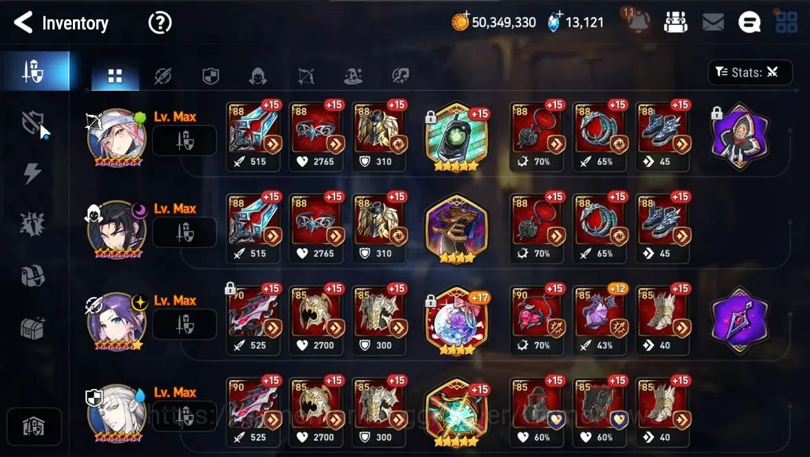 Epic Seven Accounts GLOBAL Unverif|New Era|8 ML(Salome,RoLight,NM Luna image 17