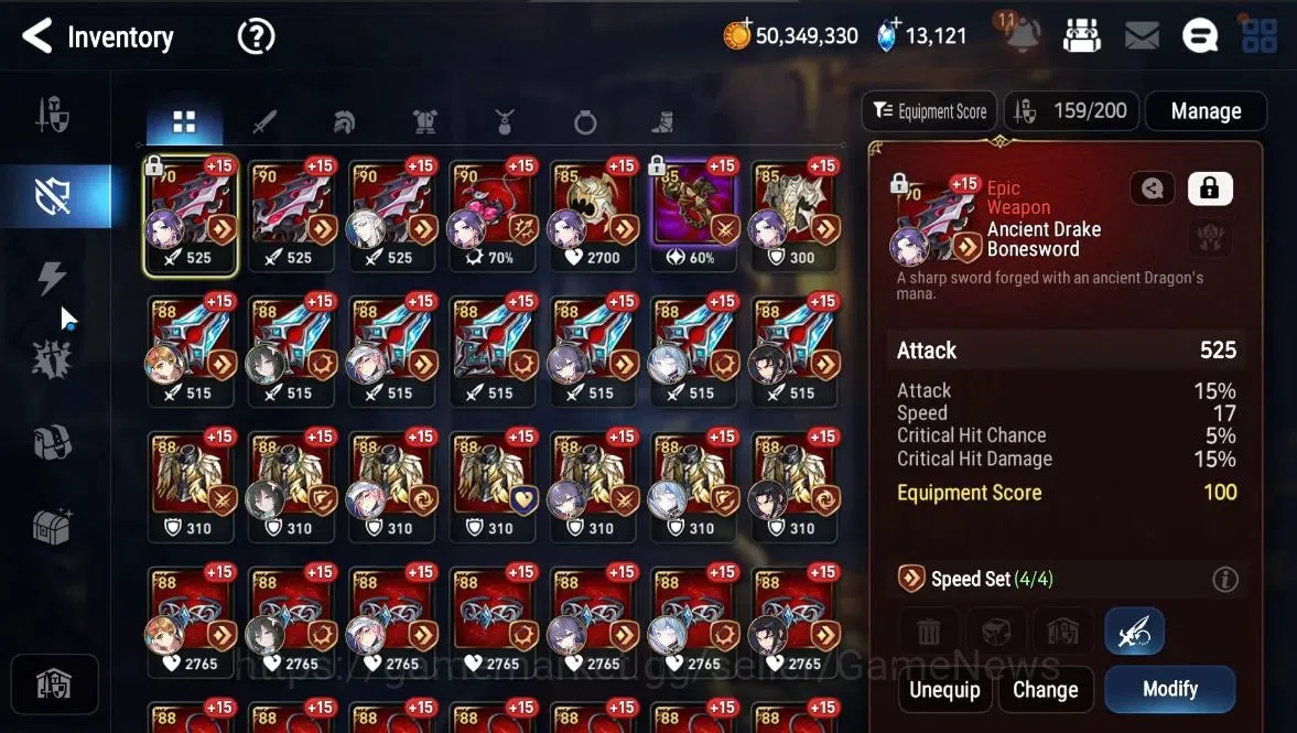 Epic Seven Accounts GLOBAL Unverif|New Era|8 ML(Salome,RoLight,NM Luna image 18