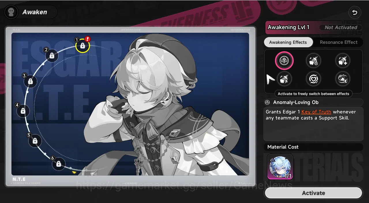 Neverness to Everness Accounts GLOBAL EU|HL3|1 SSR (Nanally)|5 SR (Mint,Adler,Han image 4