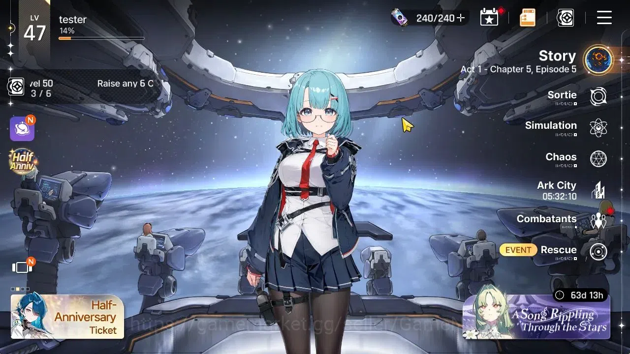 Chaos Zero Nightmare Accounts GLOBAL Lv47|9 SSR[HaideMarieM2+Sign,NineM2,Tiphera image 1