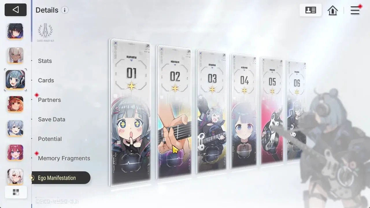 Chaos Zero Nightmare Accounts GLOBAL Lv47|9 SSR[HaideMarieM2+Sign,NineM2,Tiphera image 12