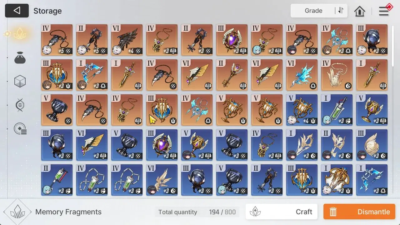Chaos Zero Nightmare Accounts GLOBAL Lv47|9 SSR[HaideMarieM2+Sign,NineM2,Tiphera image 14