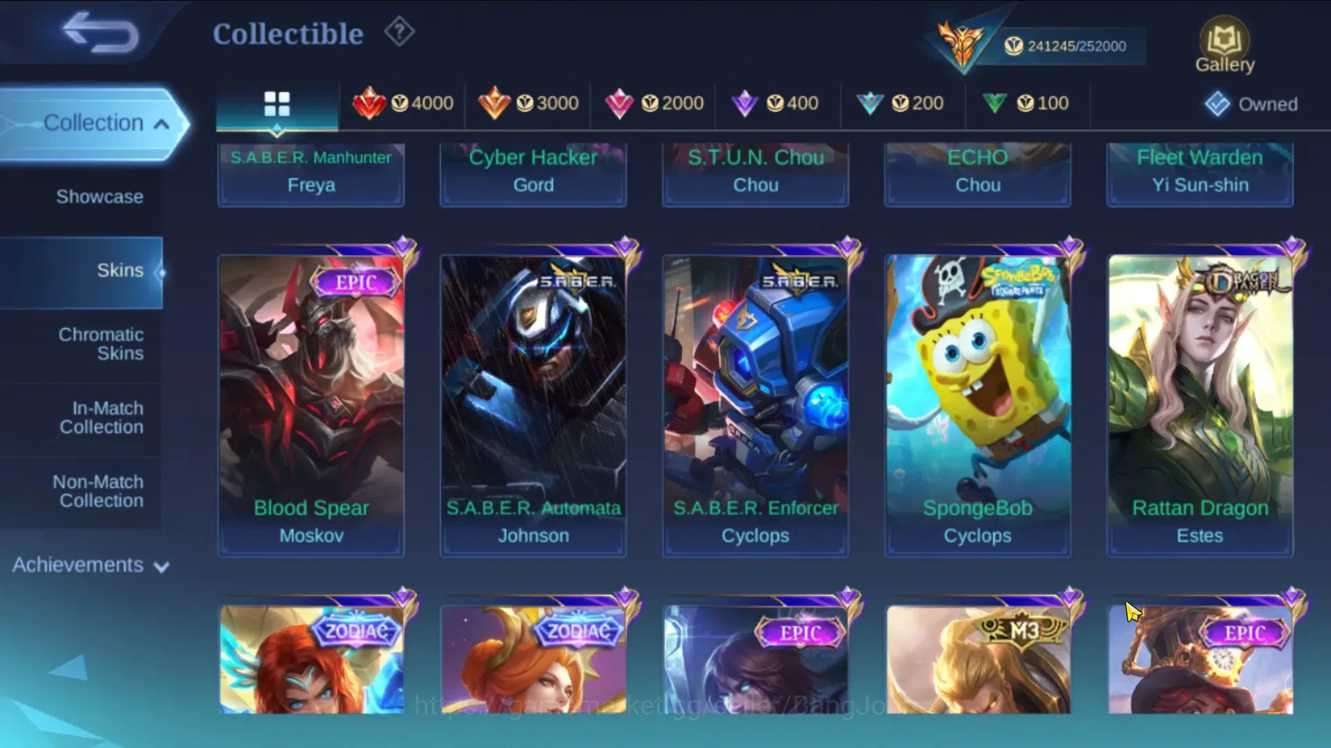 Mobile Legends: Bang Bang Accounts Global|Skin 572|Collector Ling+Natalia+Yi-Sun Shin image 13
