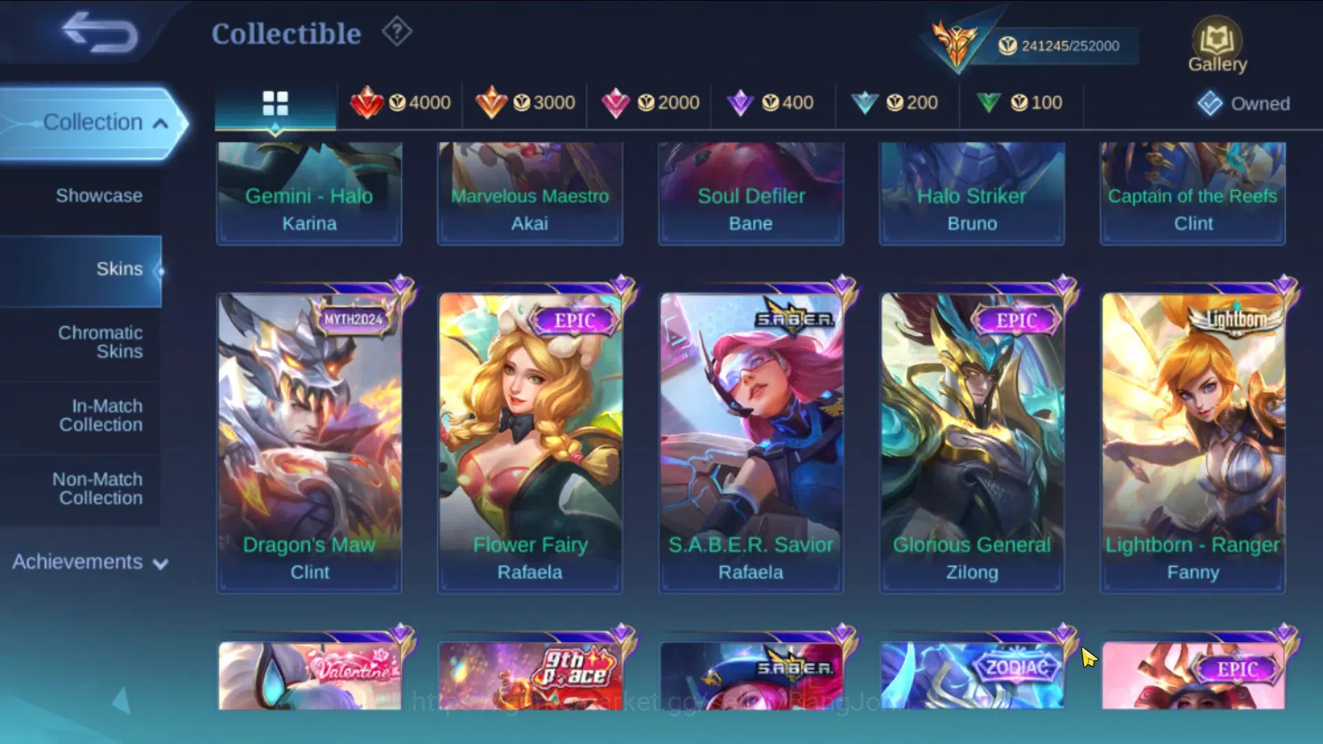 Mobile Legends: Bang Bang Accounts Global|Skin 572|Collector Ling+Natalia+Yi-Sun Shin image 16
