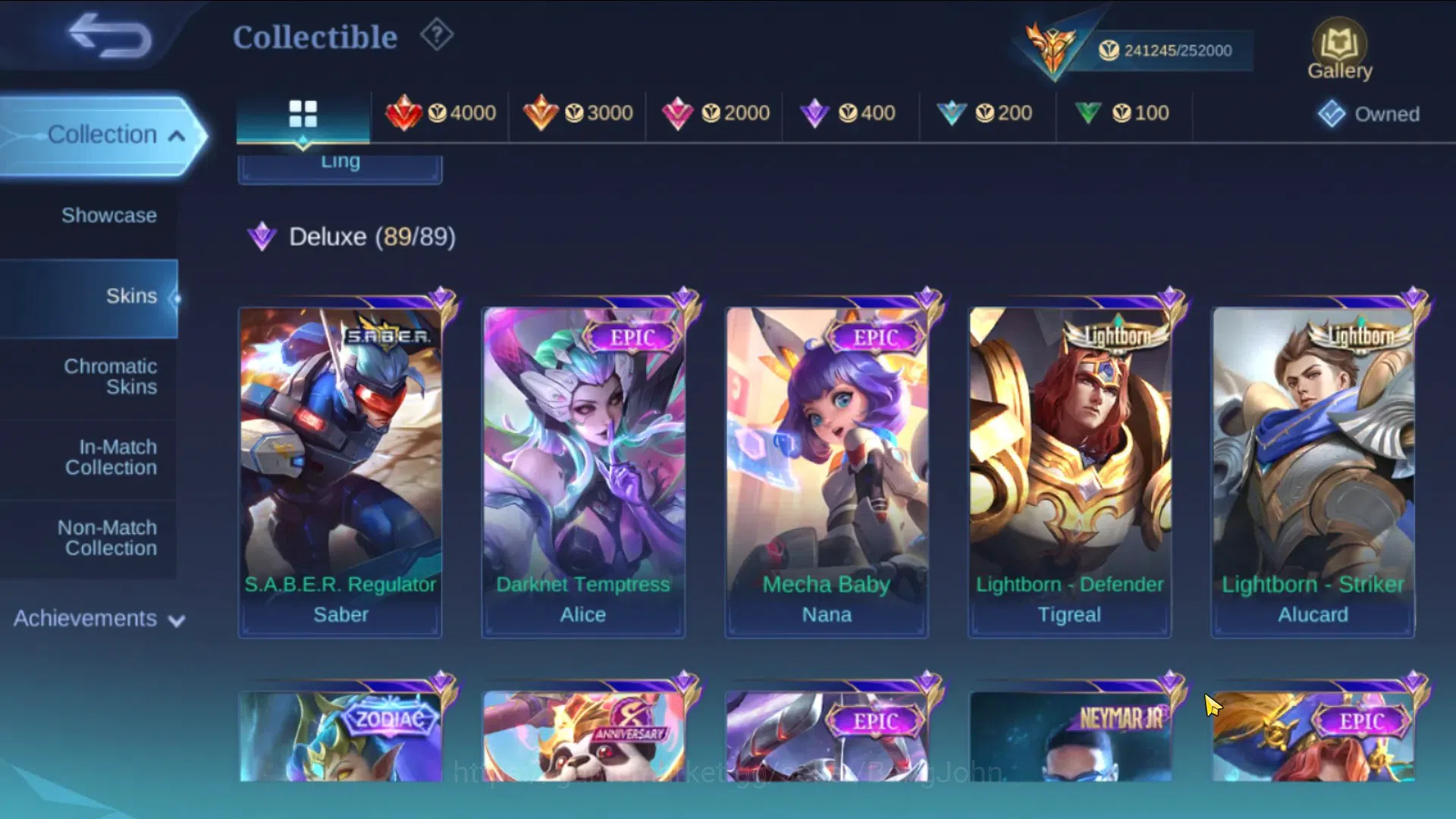 Mobile Legends: Bang Bang Accounts Global|Skin 572|Collector Ling+Natalia+Yi-Sun Shin image 18
