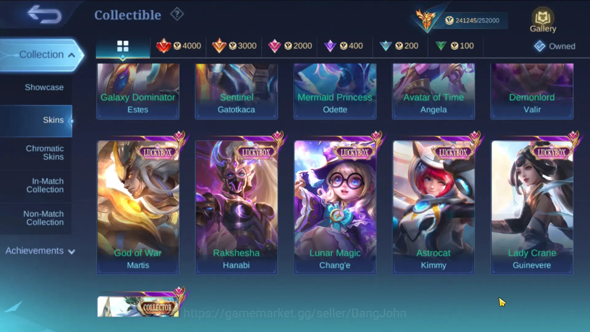 Mobile Legends: Bang Bang Accounts Global|Skin 572|Collector Ling+Natalia+Yi-Sun Shin image 20