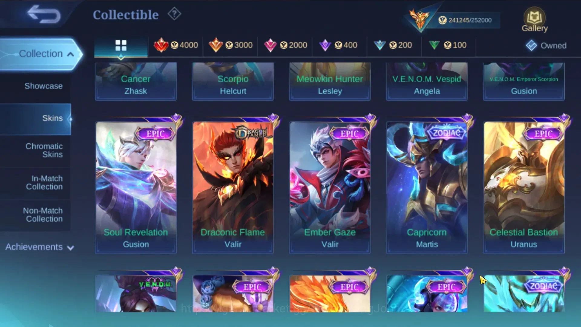 Mobile Legends: Bang Bang Accounts Global|Skin 572|Collector Ling+Natalia+Yi-Sun Shin image 8