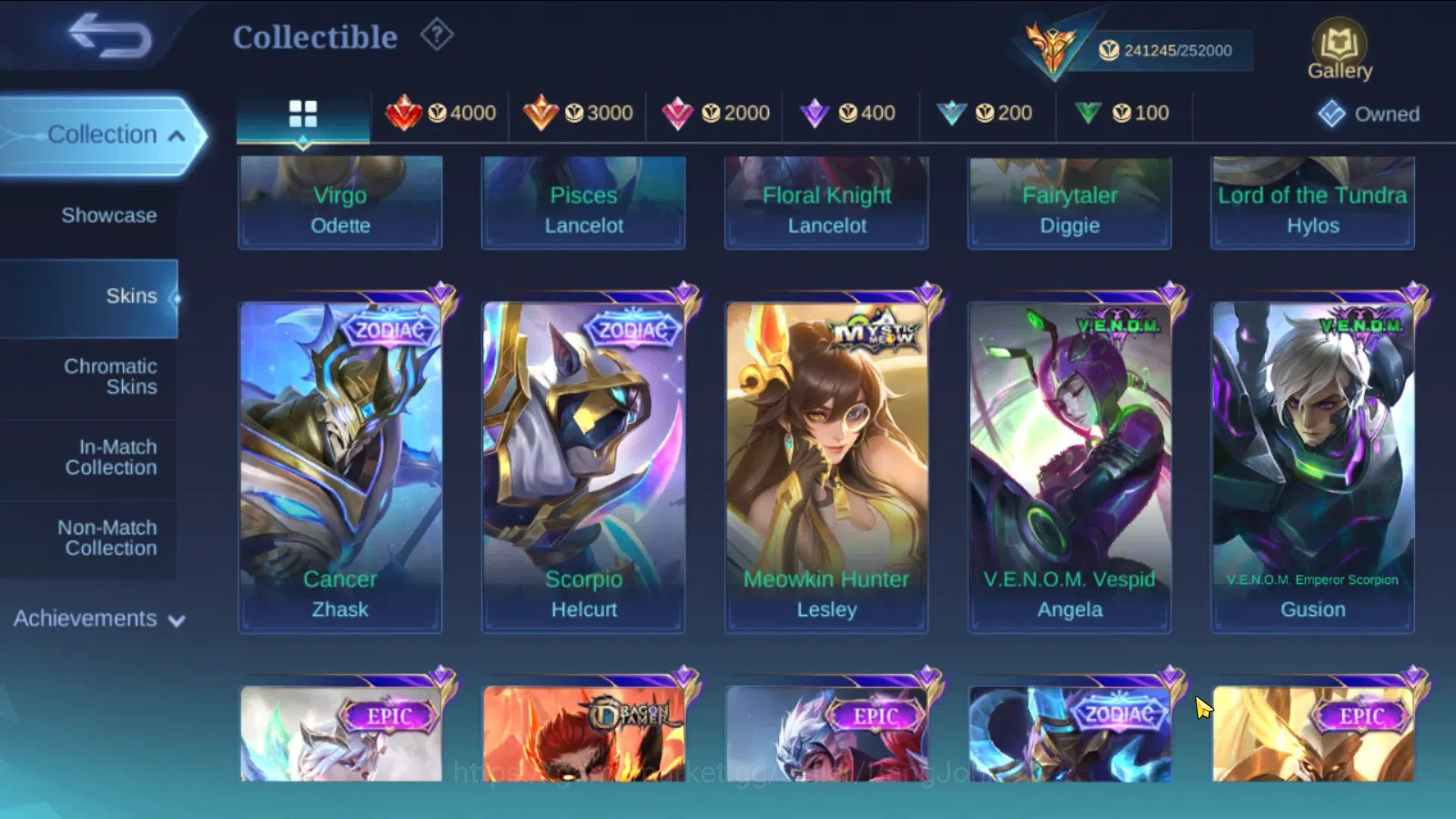 Mobile Legends: Bang Bang Accounts Global|Skin 572|Collector Ling+Natalia+Yi-Sun Shin image 9
