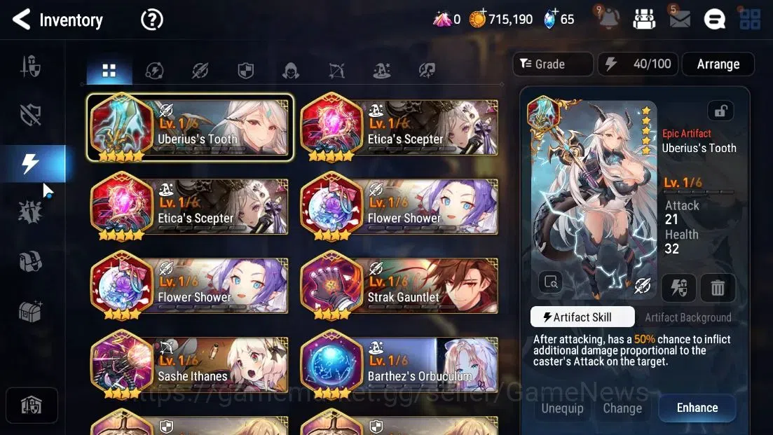 Epic Seven Accounts Global|UnVerif|2 ML(School Nurse Yulha,Eternal Wan image 15