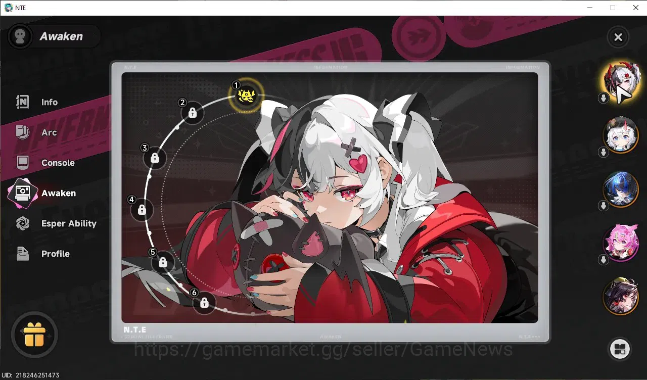 Neverness to Everness Accounts GLOBAL SEA|HL 36|TL 26|9 SSR 2 Limited (LacrimosaA image 10