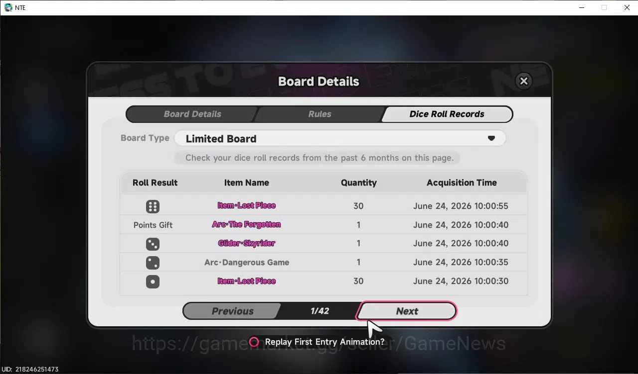 Neverness to Everness Accounts GLOBAL SEA|HL 36|TL 26|9 SSR 2 Limited (LacrimosaA image 20