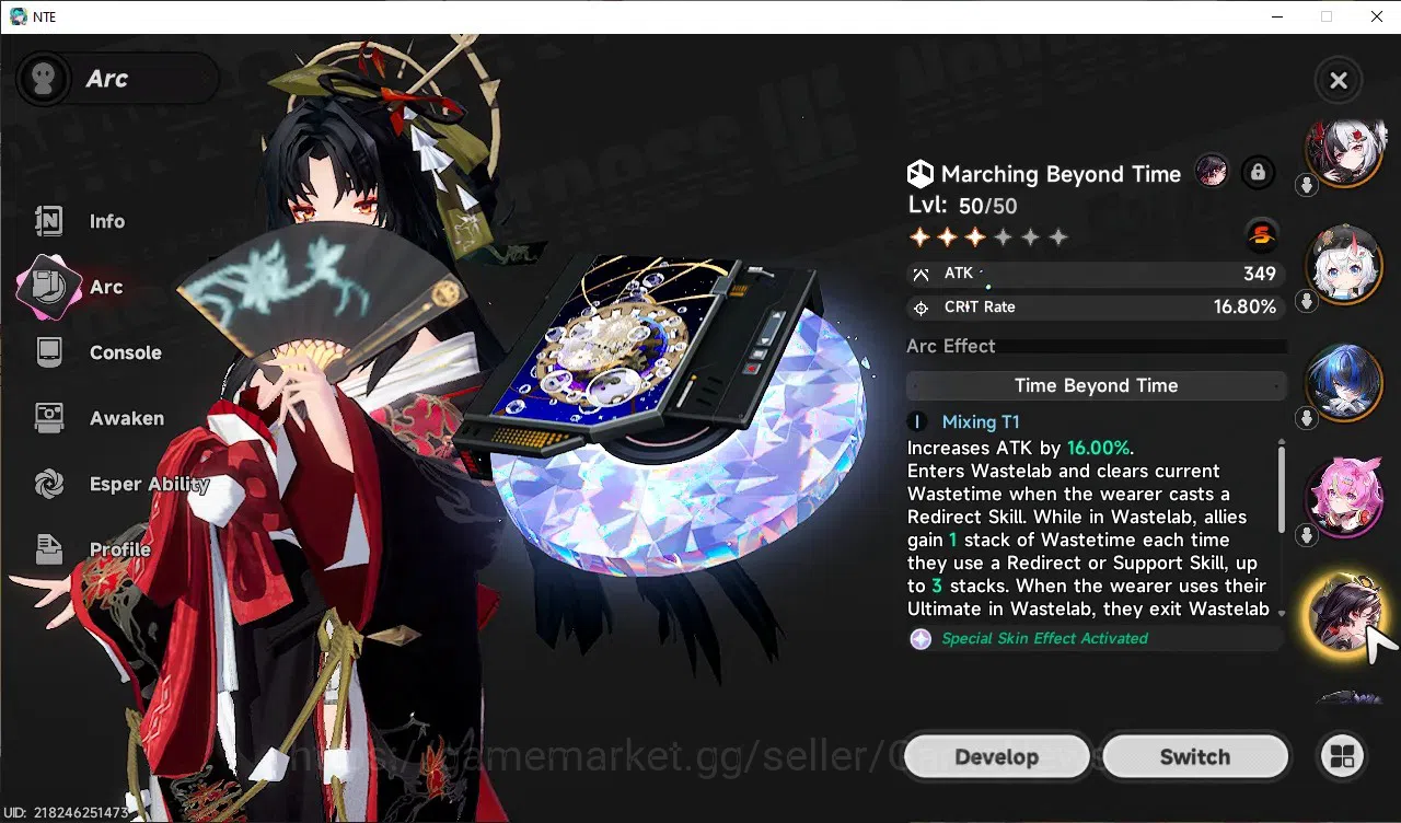 Neverness to Everness Accounts GLOBAL SEA|HL 36|TL 26|9 SSR 2 Limited (LacrimosaA image 4