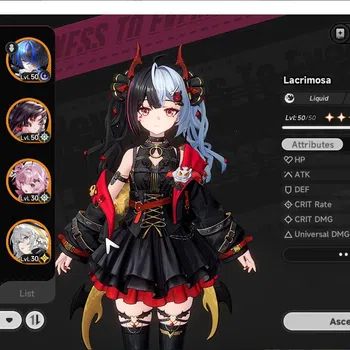 Neverness to Everness Accounts GLOBAL SEA|HL 36|TL 26|9 SSR 2 Limited (LacrimosaA image 1