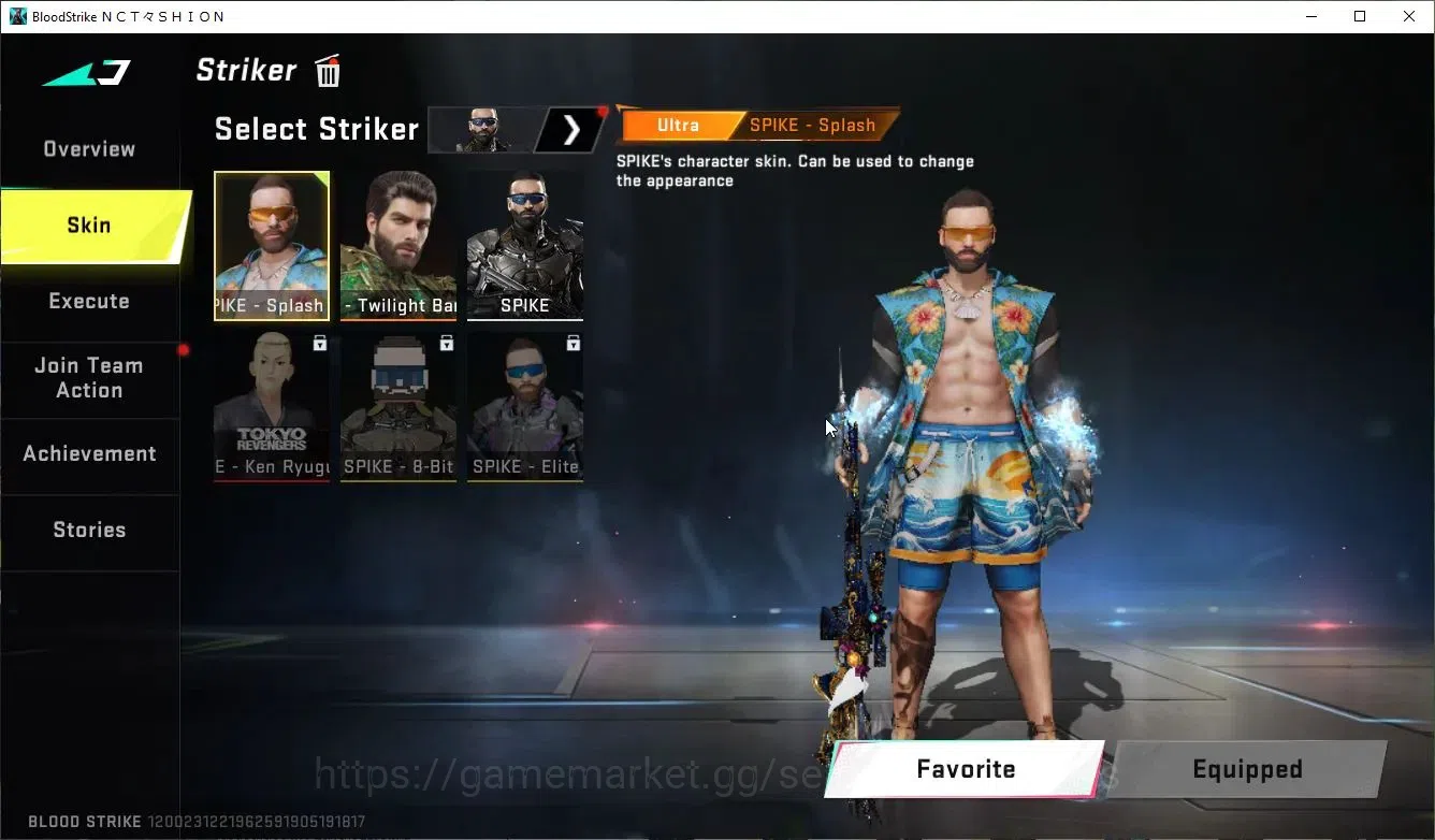 Blood Strike Accounts ASIA|Collab 7DS[M700,AK47,Karl98,QBZ95],Collab BLE image 11