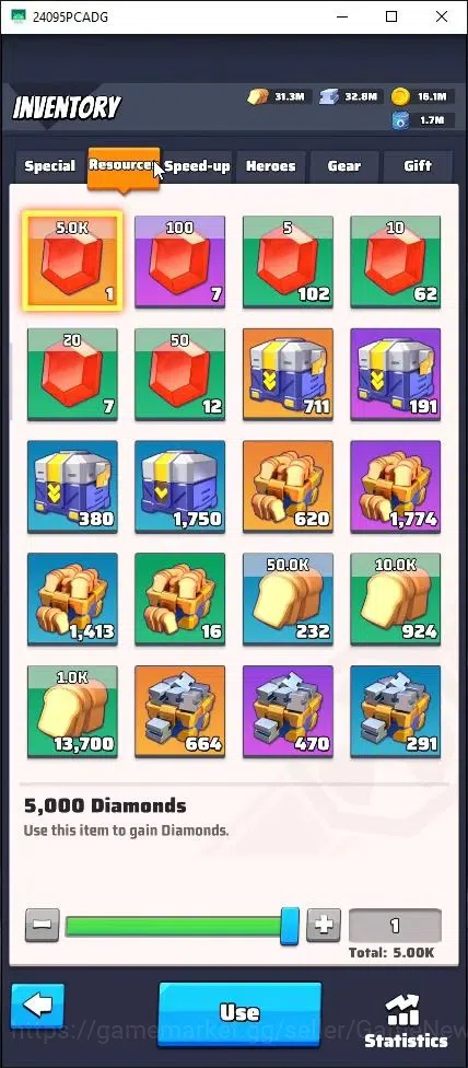 Last War: Survival Accounts S723 | Power 127.1M | HQ33 | VIP13 | Gorilla Lv20  image 16