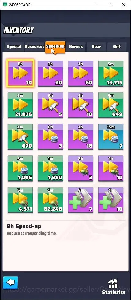 Last War: Survival Accounts S723 | Power 127.1M | HQ33 | VIP13 | Gorilla Lv20  image 17
