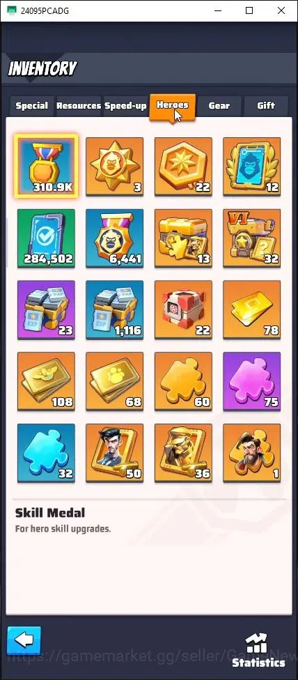 Last War: Survival Accounts S723 | Power 127.1M | HQ33 | VIP13 | Gorilla Lv20  image 18