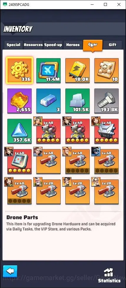 Last War: Survival Accounts S723 | Power 127.1M | HQ33 | VIP13 | Gorilla Lv20  image 19