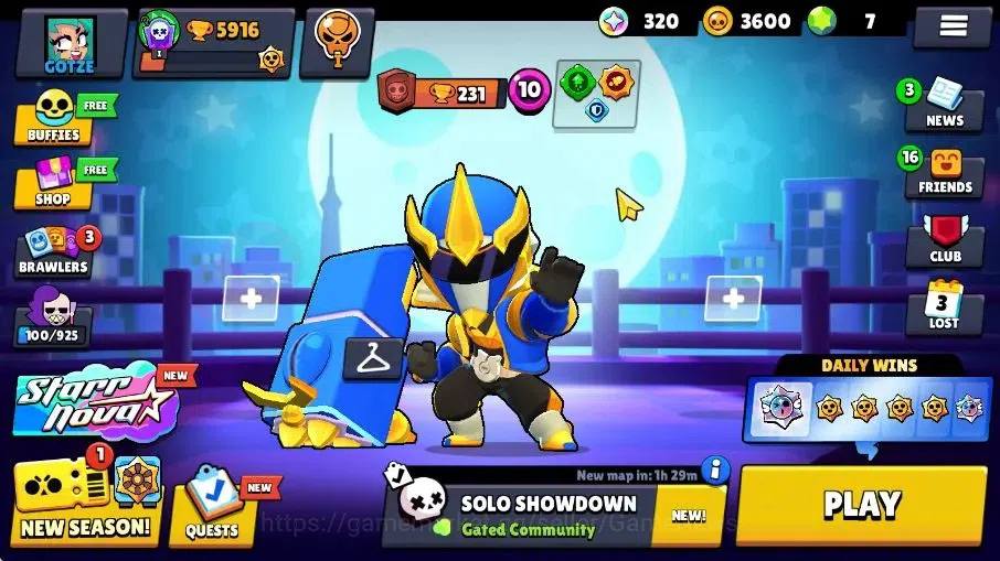 Brawl Stars Accounts 5916 Trophy|28 Brawlers 5 Mythic,4 Epic |9 Skins|2 Epic Skins|3,6K Coins|CN ON|Take Email(BRS1045) 2