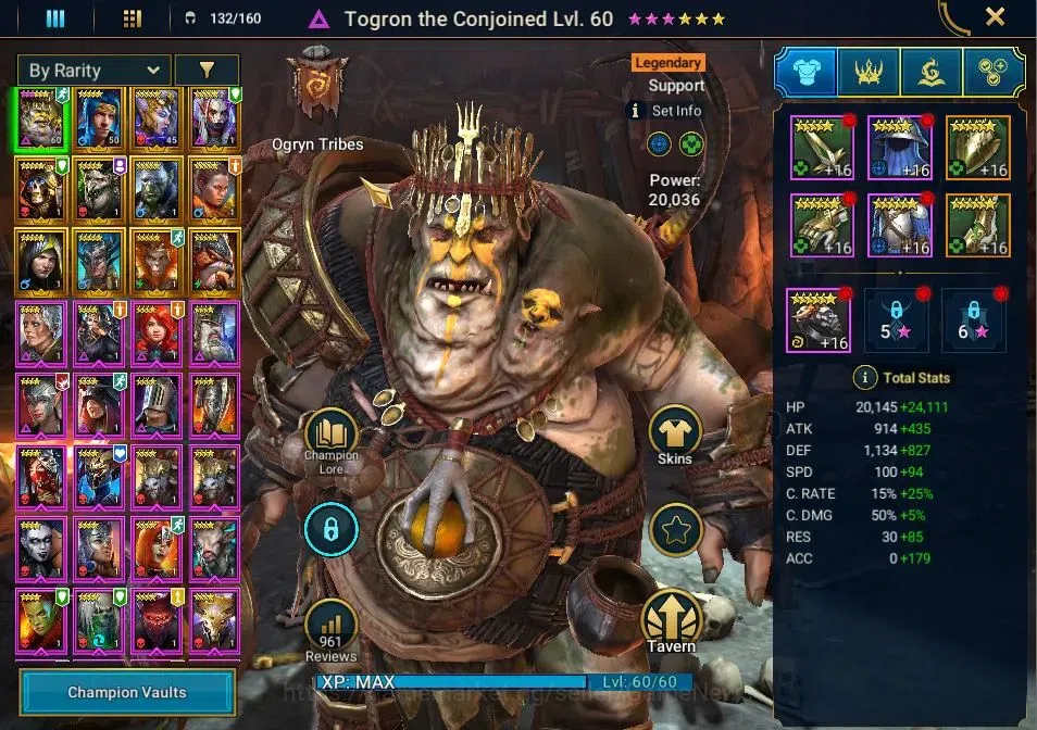 Raid: Shadow Legends Accounts Lv 25|Power 237K|7 Legend(Togron,Ninja,Deliana,Guu image 3