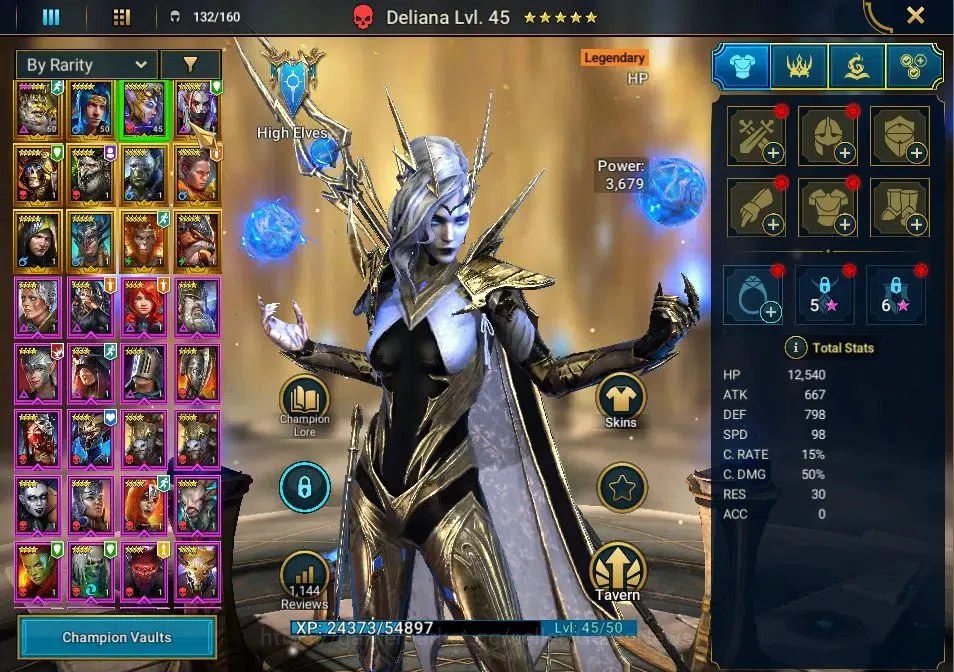 Raid: Shadow Legends Accounts Lv 25|Power 237K|7 Legend(Togron,Ninja,Deliana,Guu image 5