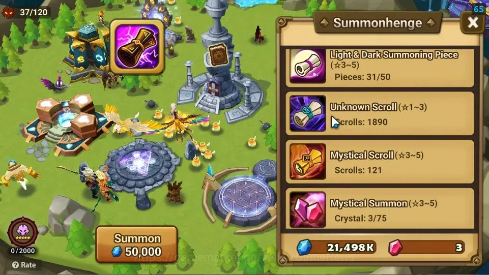 Summoners War: Sky Arena Accounts Starter ASIA|Lv 26|Ready Gacha|103 12 YSC + 160 11 YSC + 3 LAAS + 5 LS + 4 LDS + 121 MS |1 11