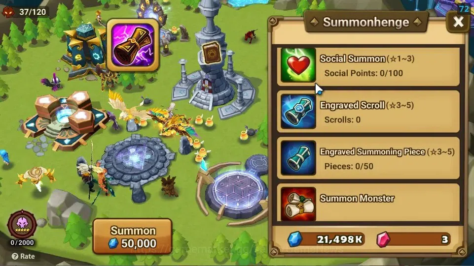 Summoners War: Sky Arena Accounts Starter ASIA|Lv 26|Ready Gacha|103 12 YSC + 160 11 YSC + 3 LAAS + 5 LS + 4 LDS + 121 MS |1 12