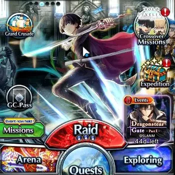Grand Summoners End-Game Global|Rank 77|27 Ascend+10 TW|(Okarun,Roy,Inumuta image 1