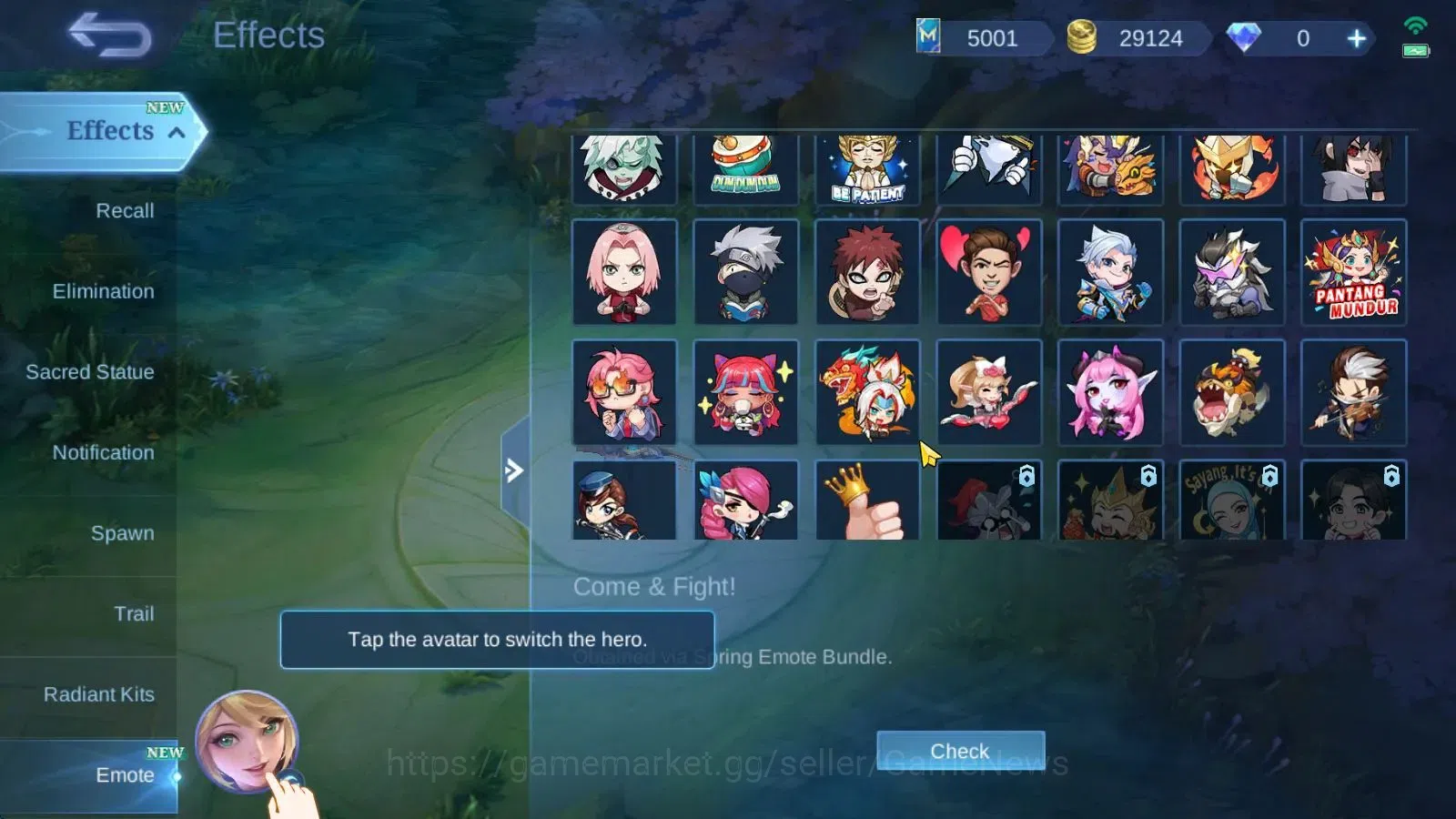 Mobile Legends: Bang Bang Accounts Hero 58|Skin 88|High Honor 27|SABER[Saber,Layla,Jo image 14