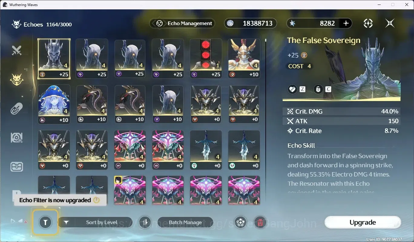 Wuthering Waves Accounts SEA|UL 48|Rank 5|1 Char Limited [Lucy R5 + Sign],R image 11