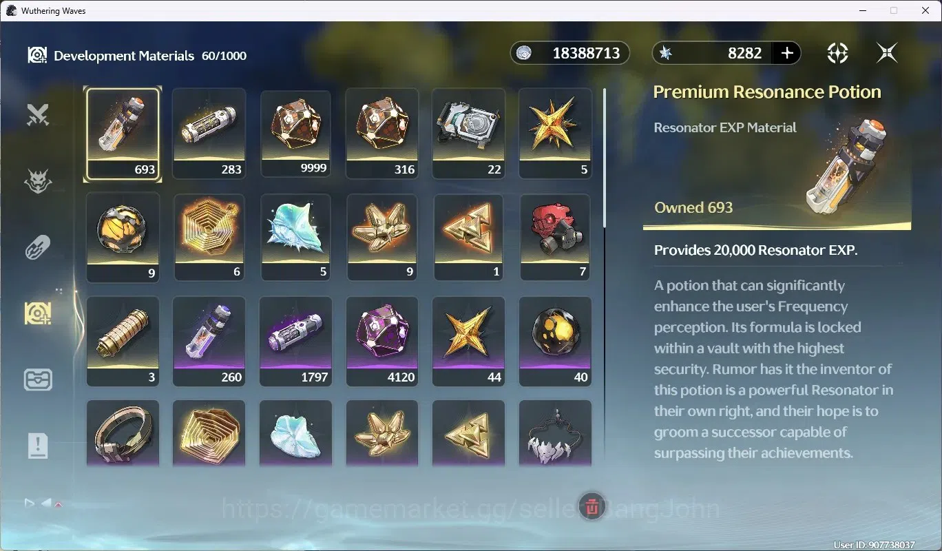 Wuthering Waves Accounts SEA|UL 48|Rank 5|1 Char Limited [Lucy R5 + Sign],R image 13