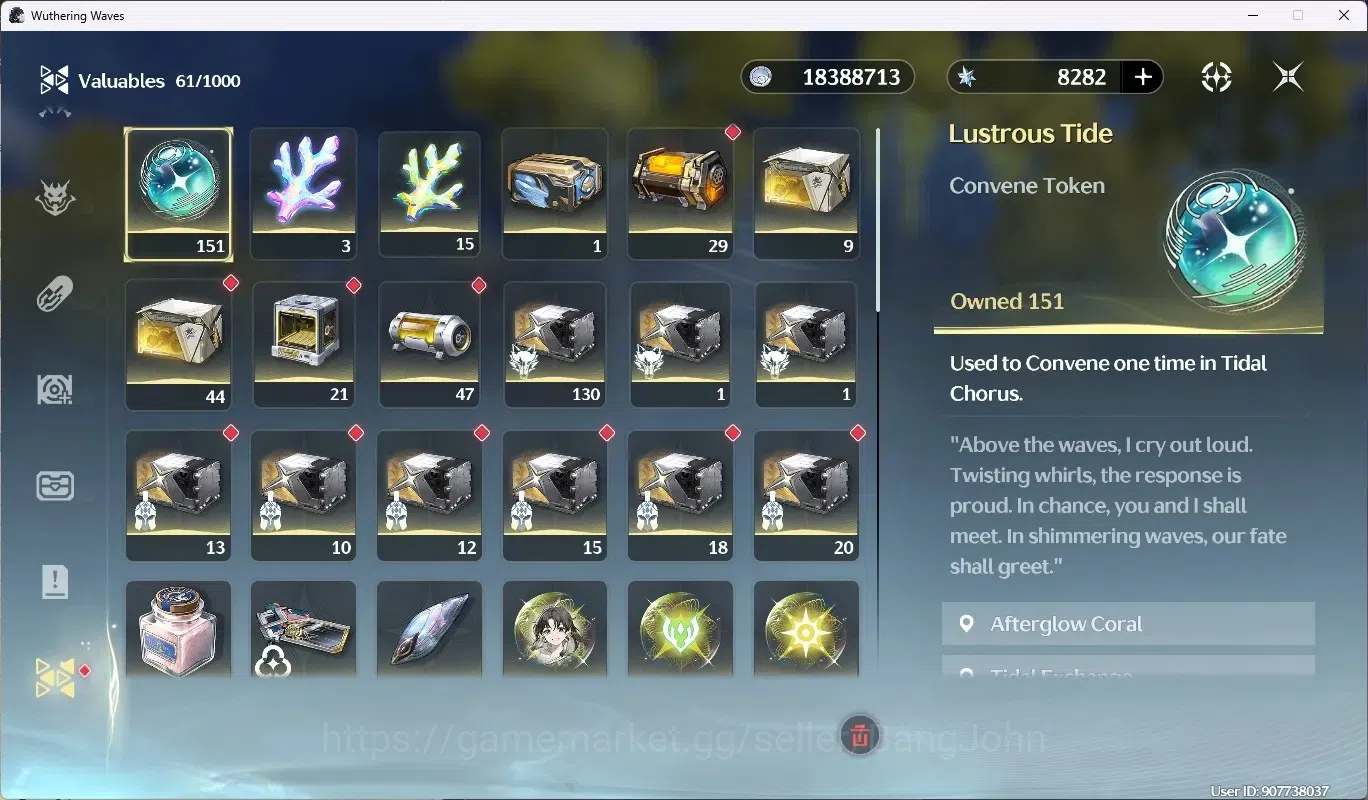 Wuthering Waves Accounts SEA|UL 48|Rank 5|1 Char Limited [Lucy R5 + Sign],R image 16