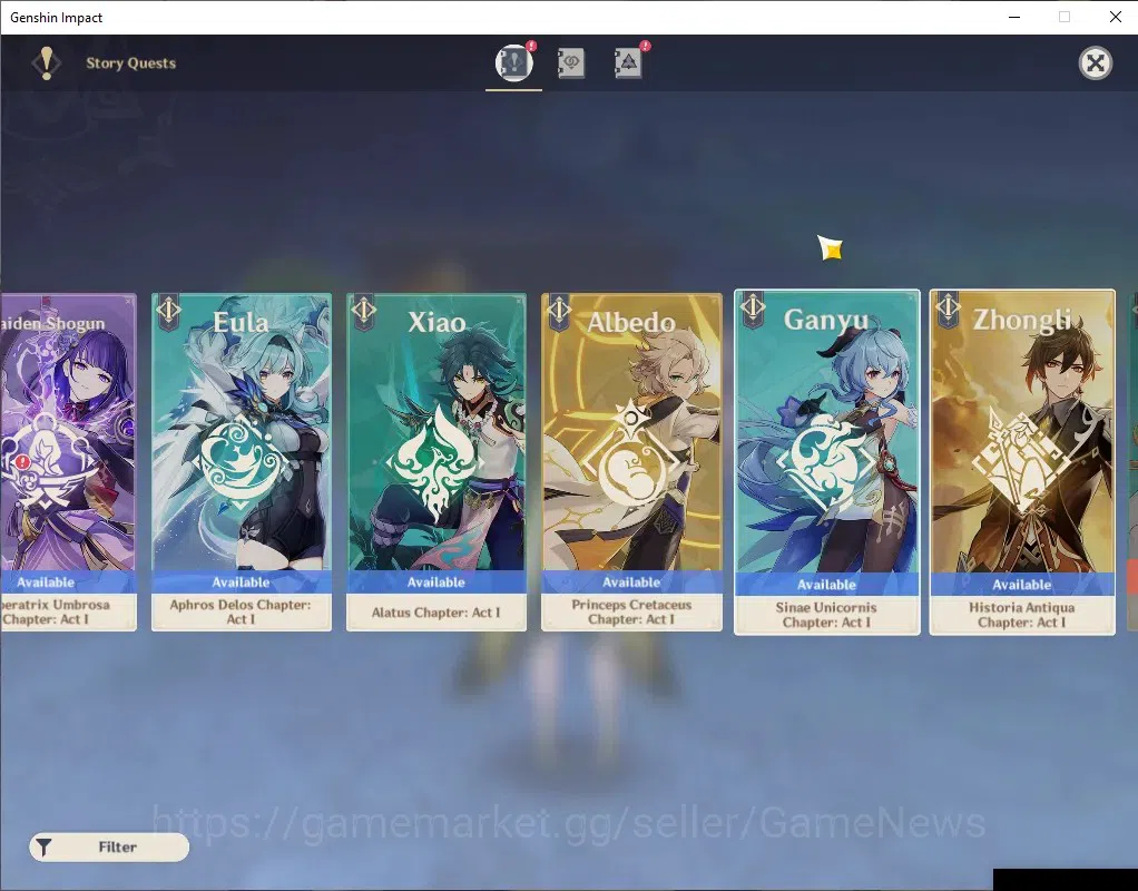 Genshin Impact Accounts ASIA|AR 52|Rate ON|Semi Lunar Team [Nefer,Lauma] + image 18
