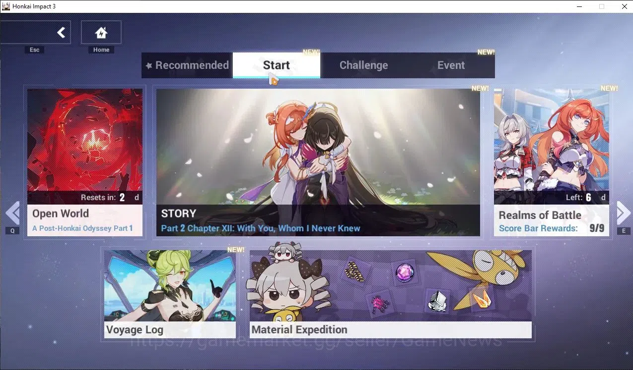 Honkai Impact 3rd Accounts SEA Lv74|2 Fullset (Kiana Ba-Dum,Coralie VB), Cora image 14