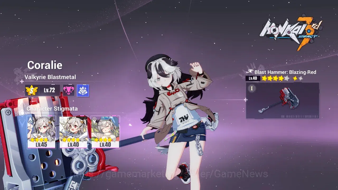 Honkai Impact 3rd Accounts SEA Lv74|2 Fullset (Kiana Ba-Dum,Coralie VB), Cora image 17