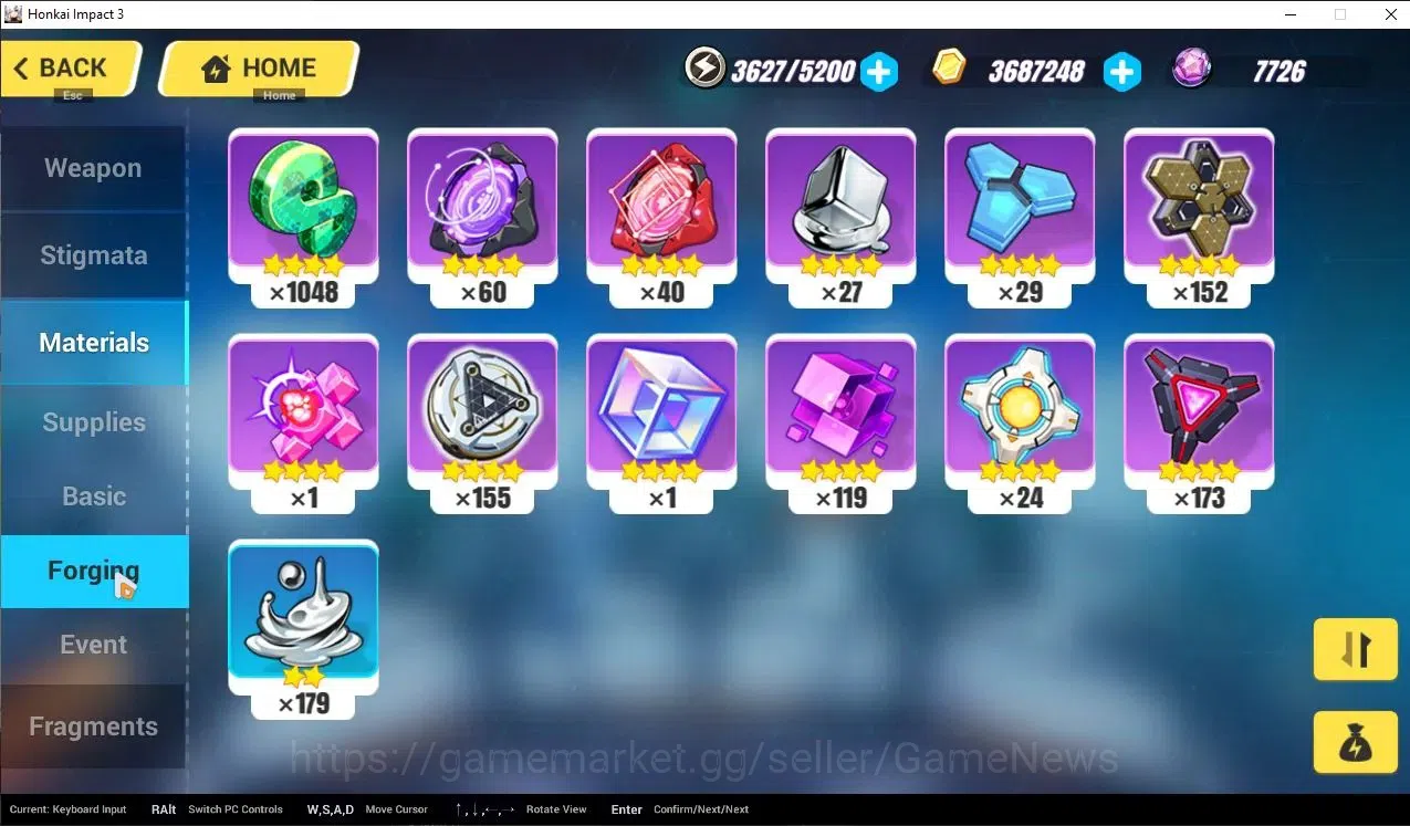 Honkai Impact 3rd Accounts SEA Lv74|2 Fullset (Kiana Ba-Dum,Coralie VB), Cora image 9