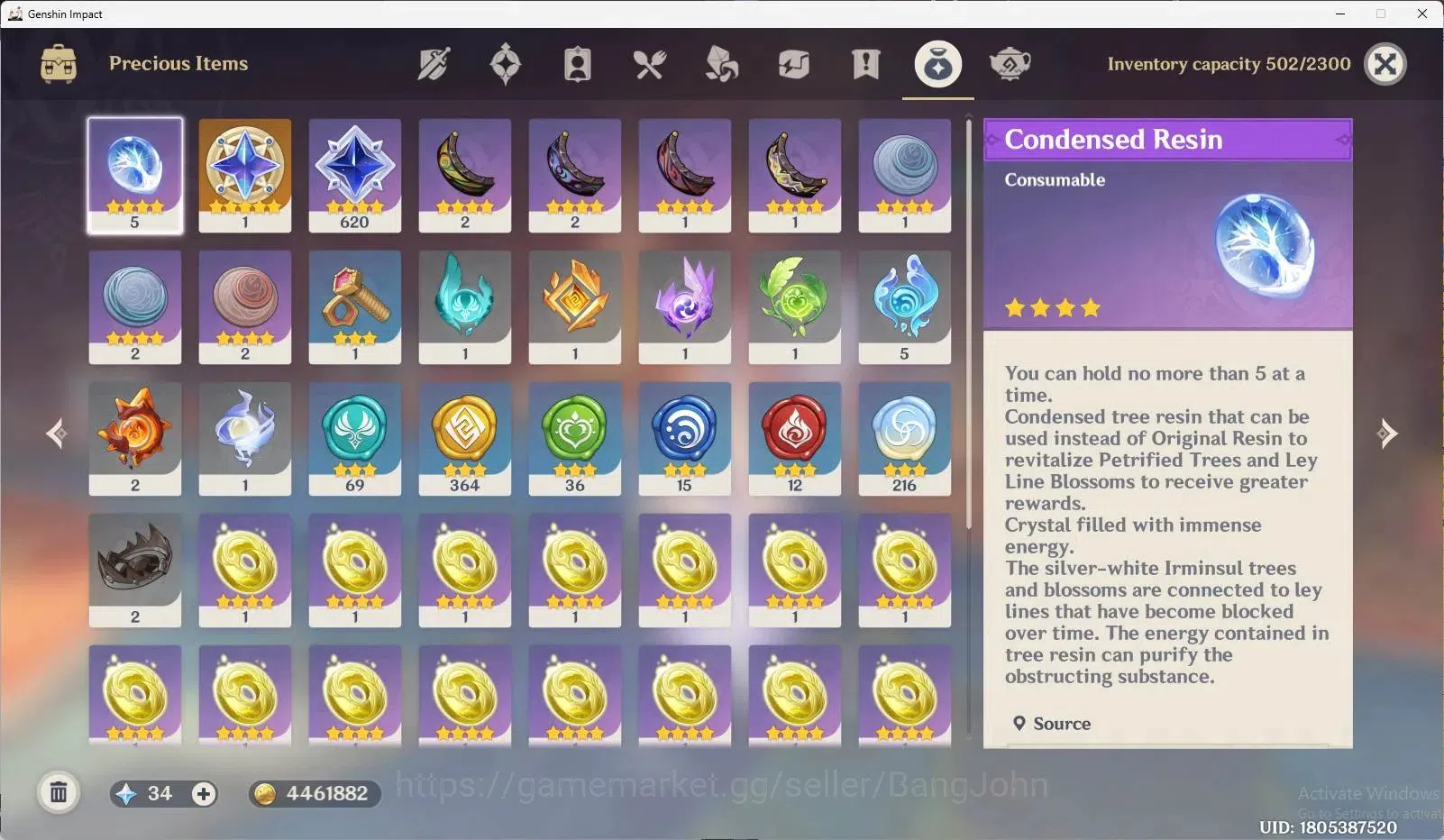 Genshin Impact Accounts ASIA | AR 51 | 3 Limited [Nicole + Sign] Mavuika,  image 5