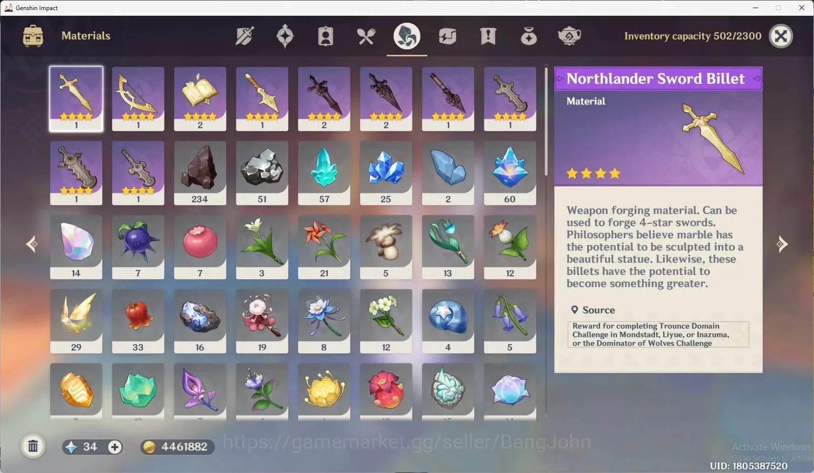 Genshin Impact Accounts ASIA | AR 51 | 3 Limited [Nicole + Sign] Mavuika,  image 8