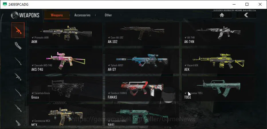 Arena Breakout Accounts Starter [MOBILE] Lv30|SV 9M|CV 8M|Urban Sports|Splash AR57,Hazard AEK,Combust Famas,Etc|CN 4