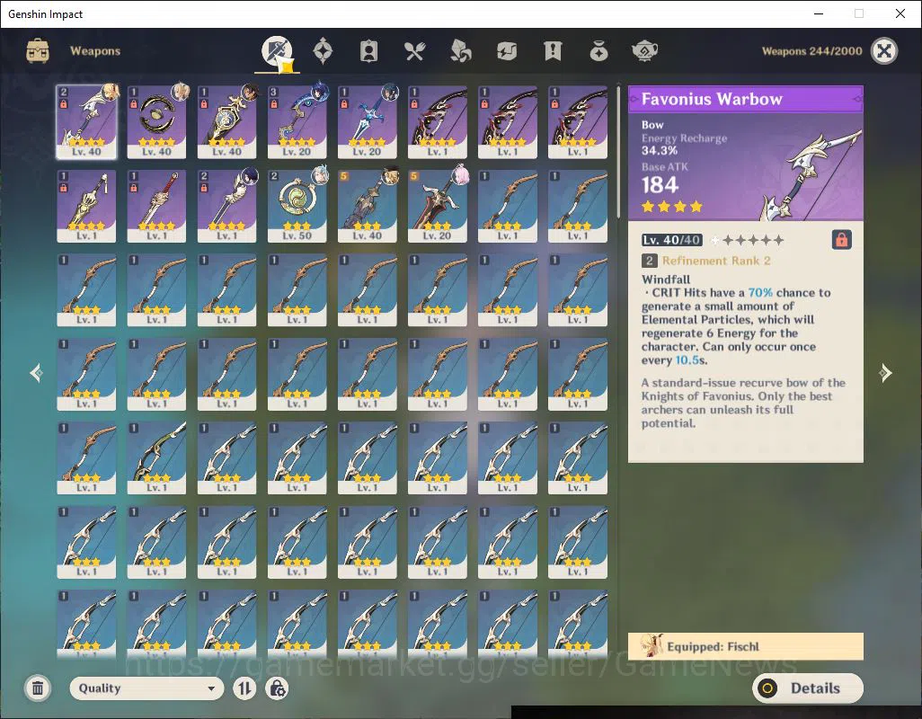 Genshin Impact Accounts Asia|AR 39| 2 Limited| Neuvillette,Navia (Dehya,Ti image 4