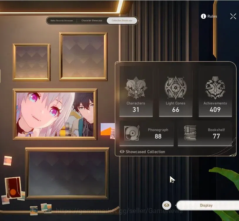 Honkai Star Rail Accounts Asia|TL 64|Elation &Hypcarry Team|9 Limited|Saber+ image 3