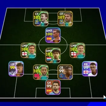 eFootball Accounts Legends & Iconic Players Android|6Epic Diego Costa,Medhi Benatia,Frank Lampard,Frank Rijkaard|5ShowTime