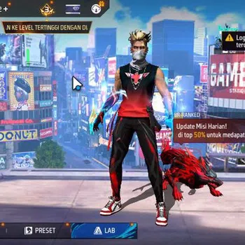 Free Fire Accounts Indonesia|M1887[Gurun Pasin,Repper],AK47 Blue Flam image 1