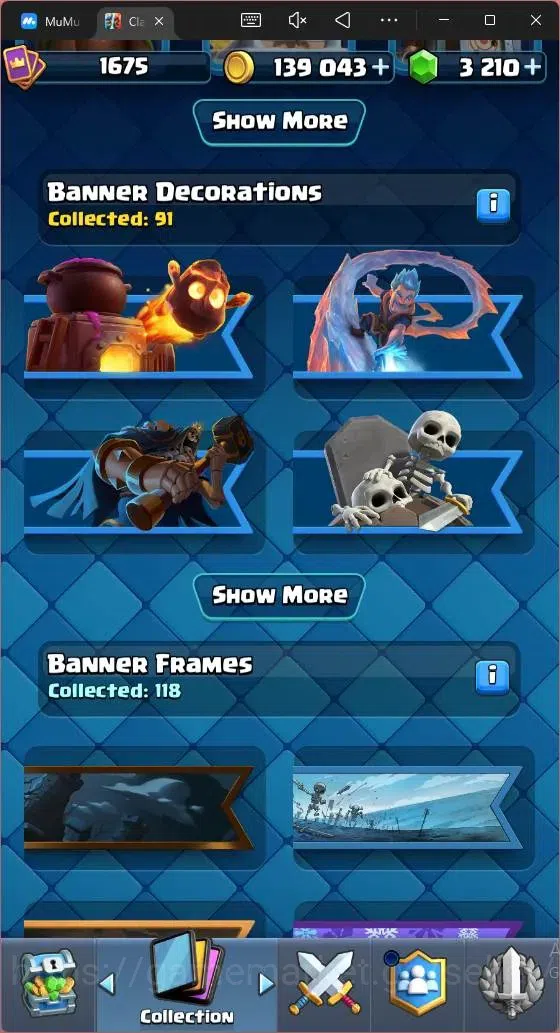 Clash Royale Accounts Mobile |CL 1675|KTL 16|12297 Trophy|Card 121|12 Ma image 18