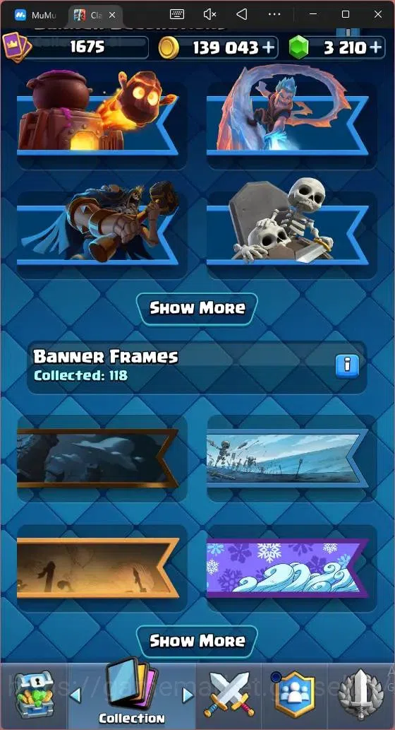Clash Royale Accounts Mobile |CL 1675|KTL 16|12297 Trophy|Card 121|12 Ma image 19