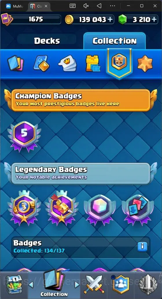 Clash Royale Accounts Mobile |CL 1675|KTL 16|12297 Trophy|Card 121|12 Ma image 20