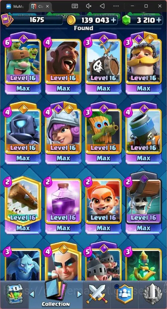Clash Royale Accounts Mobile |CL 1675|KTL 16|12297 Trophy|Card 121|12 Ma image 8